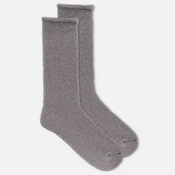 NEW DR. SCHOLLS 1 PAIR sz7-12 CREW ULTIMATE COZY w/GRIPPERs MENs SOCKS AAA 23 - Picture 1 of 12